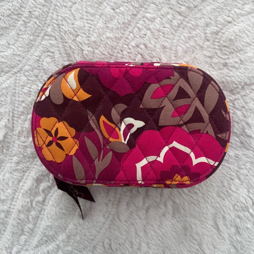 Vera Bradley Pink Floral Jewelry Case